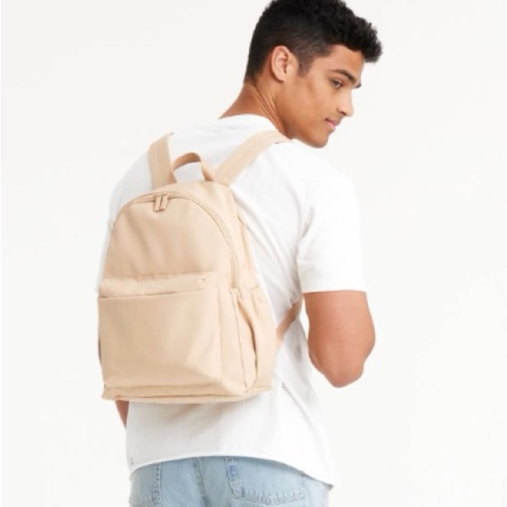 BEIS “The BEISics” BACKPACK IN BEIGE - NWT 😍😍 - UNISEX - Picture 11 of 11